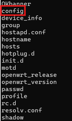 Finding the config directory
